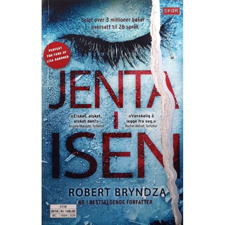 Robert Bryndza - Jenta i isen (Heftet)