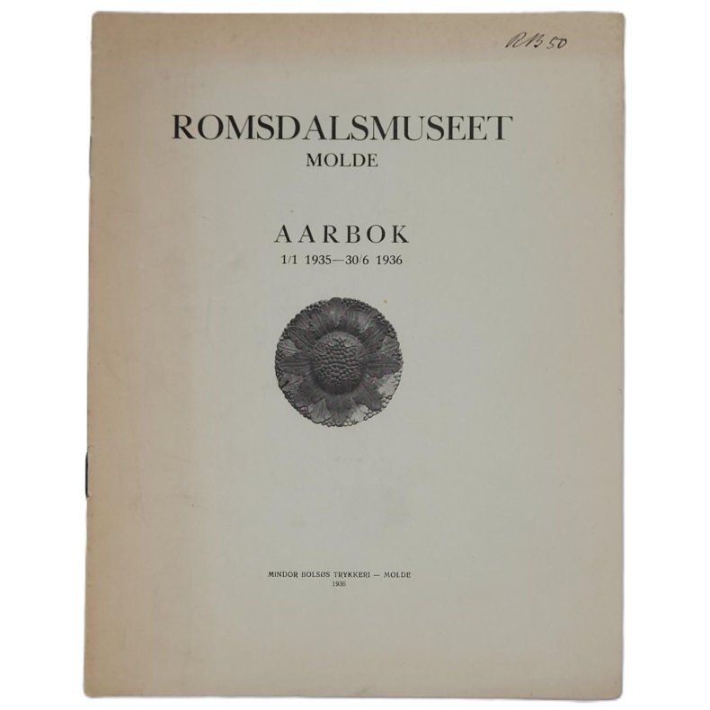 Romsdalsmuseet rbok 1/1 1935 - 30/6 1936 - Molde (Heftet)