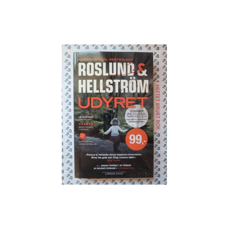 Roslund &amp; Hellstrm - Udyret (Heftet)