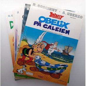  Samlepakke Asterix (Heftet)