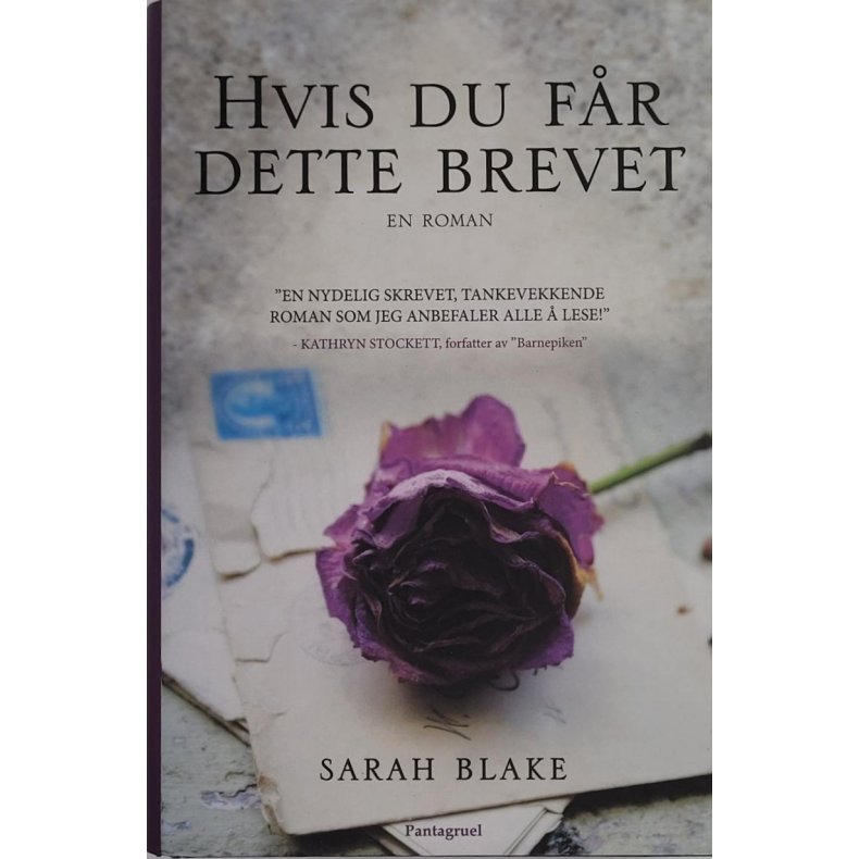 Sarah Blake - Hvis du fr dette brevet (Innb.)