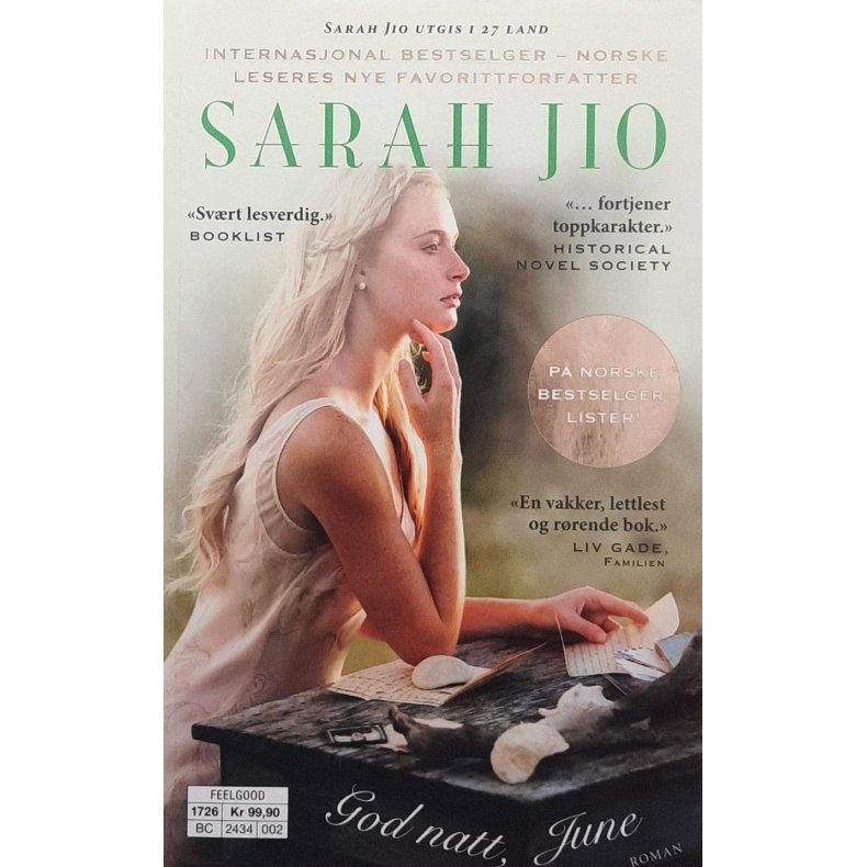 Sarah Jio - God natt, June (Heftet)