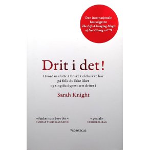 Sarah Knight - Drit i det! - Innbundet