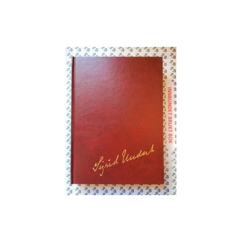 Sigrid Undset - Samlede romaner 2 - Jenny (Innbundet)