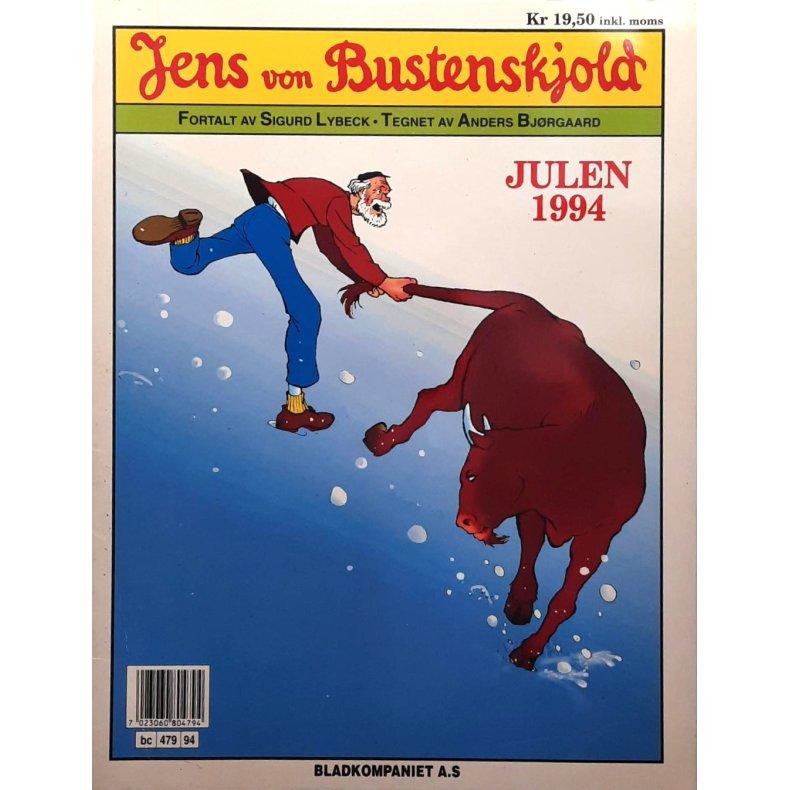 Sigurd Lybeck - Jens von Bustenskjold - Julen 1994 (Heftet)
