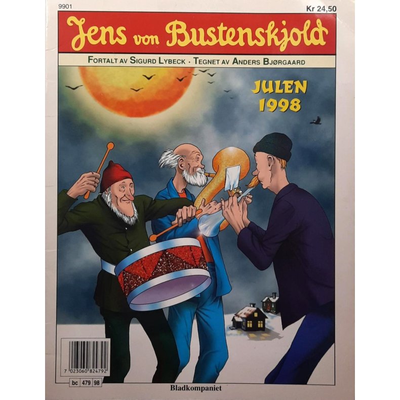 Sigurd Lybeck - Jens von Bustenskjold - Julen 1998 (Heftet)