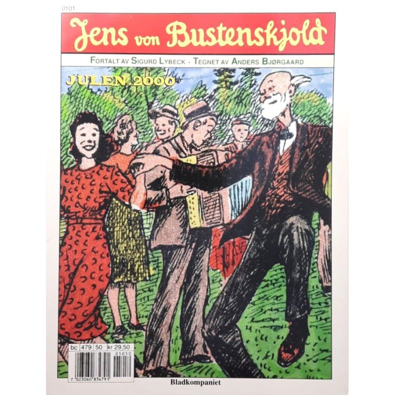 Sigurd Lybeck - Jens von Bustenskjold - Julen 2000 - (Heftet)