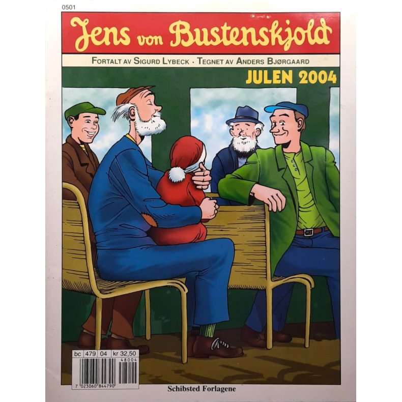 Sigurd Lybeck - Jens von Bustenskjold - Julen 2004 (Heftet)