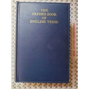 Sir Arthur Quiller-Couch - The Oxford Book Of Engslis Verse 1250-1918
