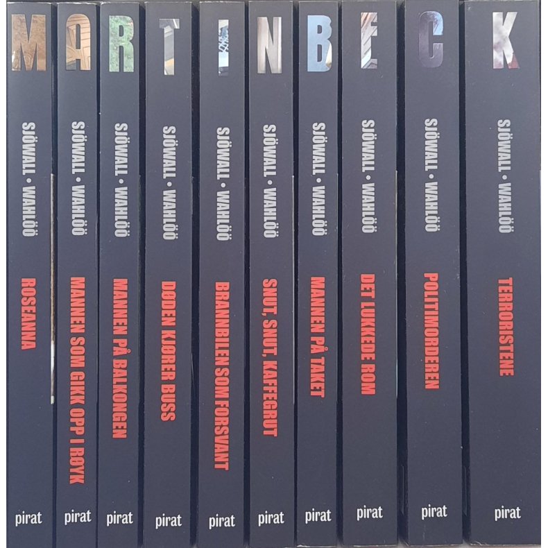 Sj�wall &amp; Wahl�� - Martin Beck - komplett (Heftet) 