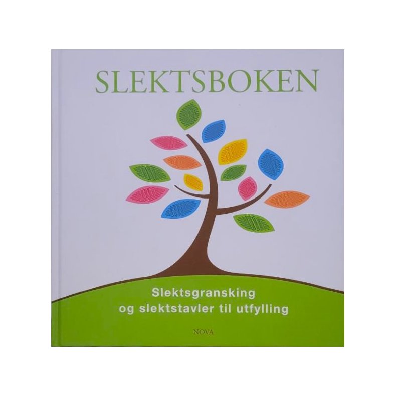 Slektsboken - Slektsgransking og slektstavler til utfylling