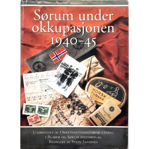 S�rum under okkupasjonen 1940-45 - Bruktbok - Innbundet