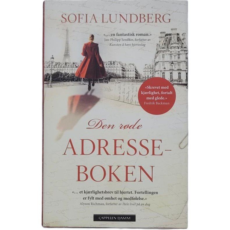 Sofia Lundberg - Den rde adresseboken - Innbundet 