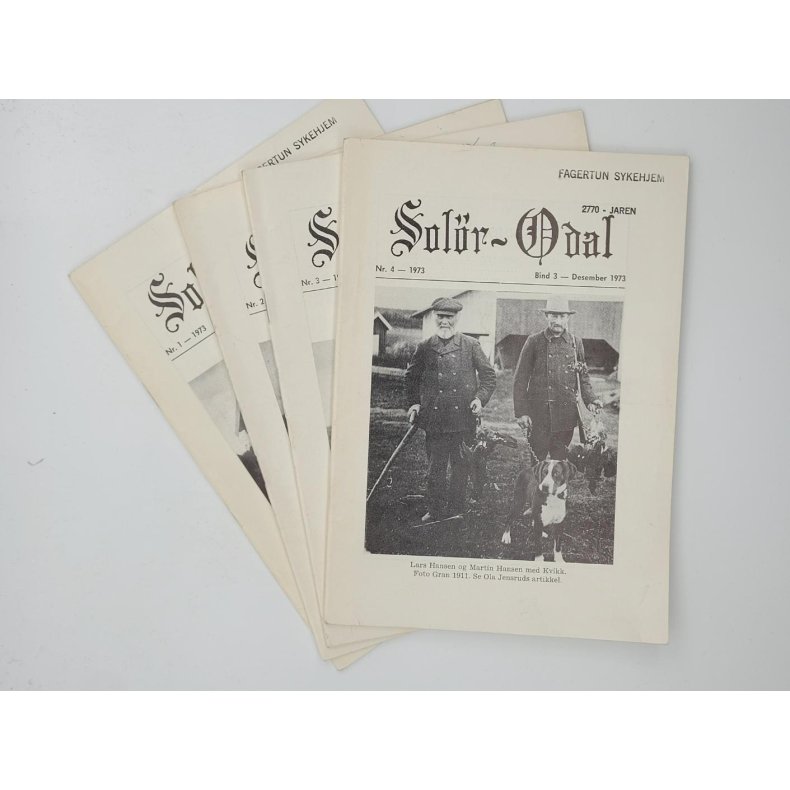 Solr-Odal - 1973 nr. 1-2-3-4