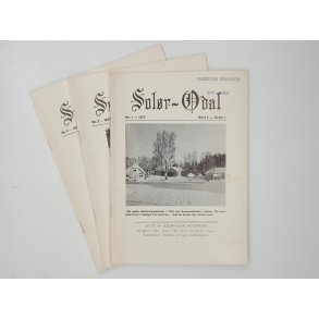 Solr-Odal - 1977 nr. 1-3-4