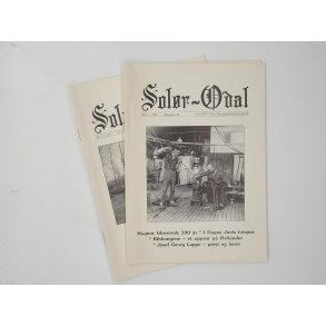 Solr-Odal - rgang 28 nr. 1 og 2