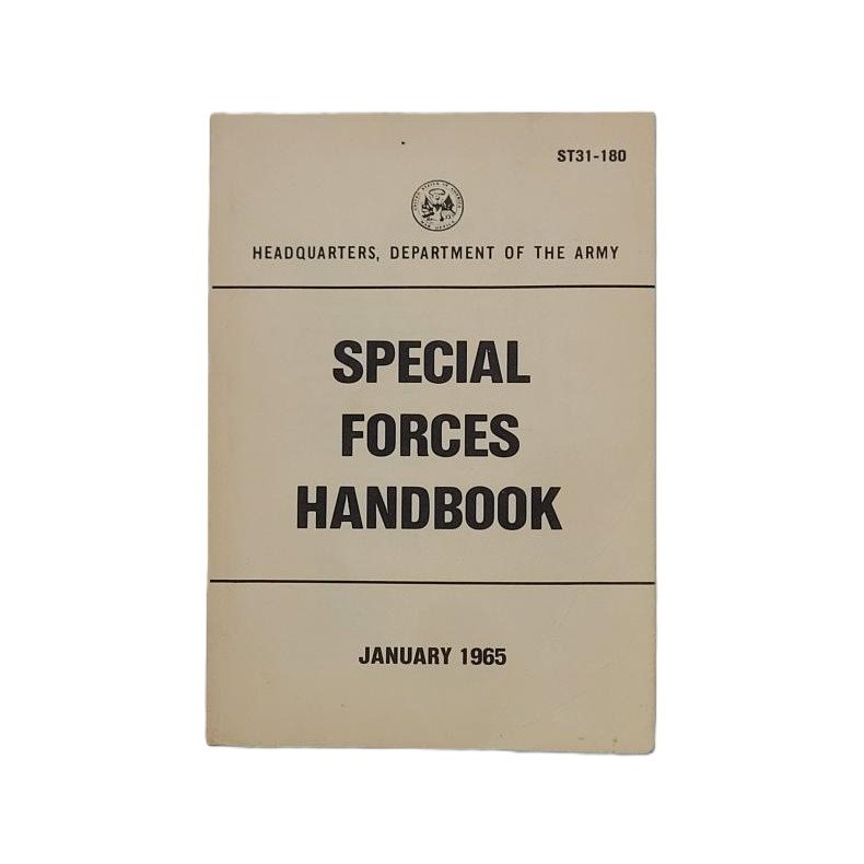 Special Forces Handbook January 1965 ST31-180