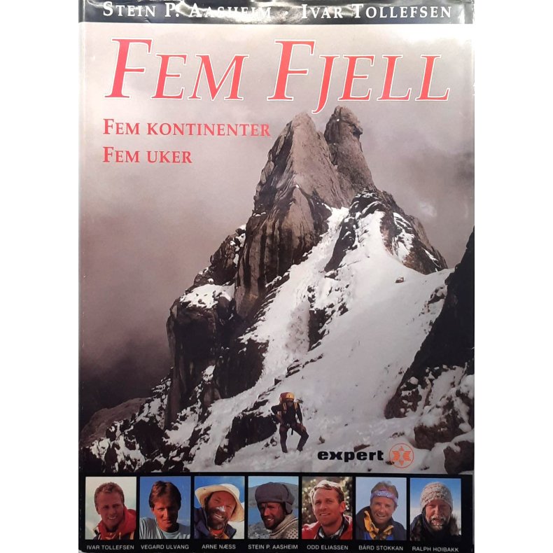 Stein P. Aasheim og Ivar Tollefsen - Fem fjell. Fem kontinenter. Fem uker