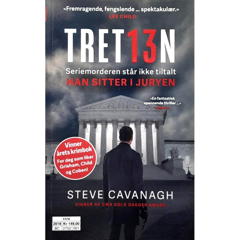 Steve Cavanagh - Tretten - Heftet