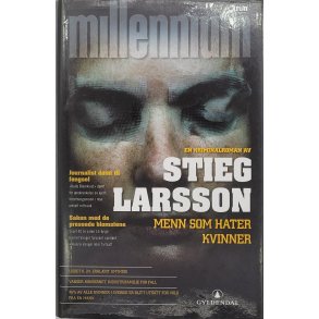 Stieg Larsson - Menn som hater kvinner (Innbundet)