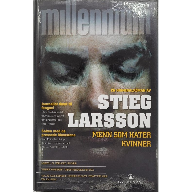 Stieg Larsson - Menn som hater kvinner (Innbundet)