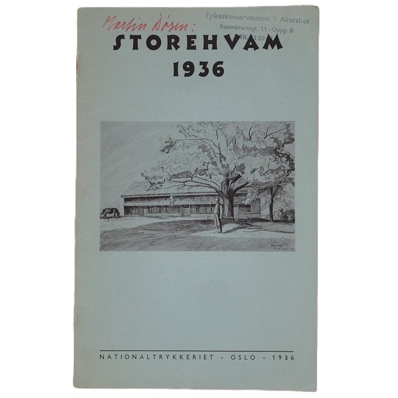 StoreHvam 1936 (Heftet)