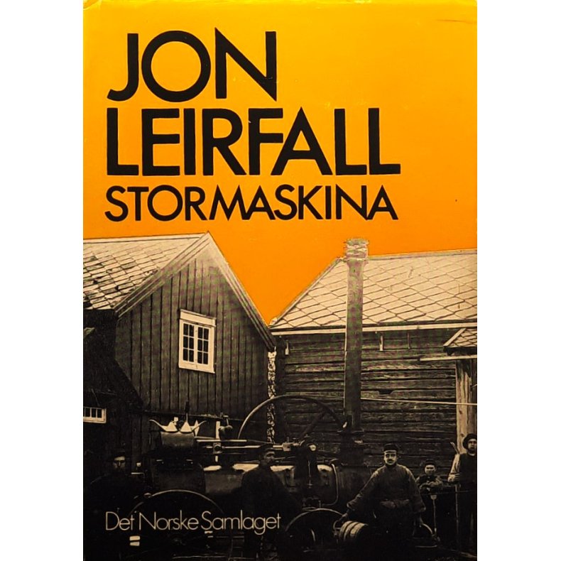 Stormaskina - Jon Leirfall - Bruktbok - Innbundet