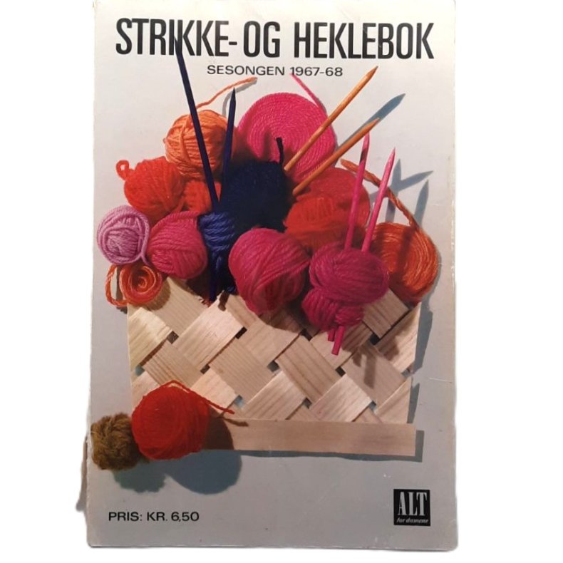 Strikke- og heklebok sesongen 1967-68 (Heftet)