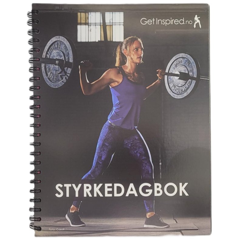 Styrkedagbok fra GetInspired.no