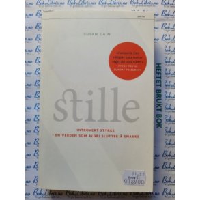 Susan Cain - Stille. Introvert styrke i en verden som aldri slutter  snakke