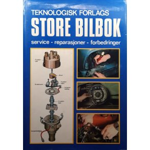 Teknologisk forlags store bilbok - Innbundet