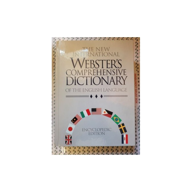 The New International Webster's Comprehensive Dictionary Of The English Language (Innbundet)