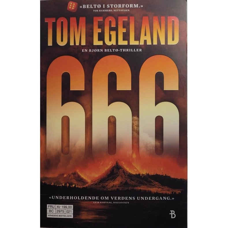 Tom Egeland - 666 (Heftet)