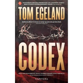 Tom Egeland - CODEX -- Innbundet