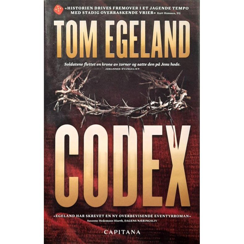 Tom Egeland - CODEX -- Innbundet