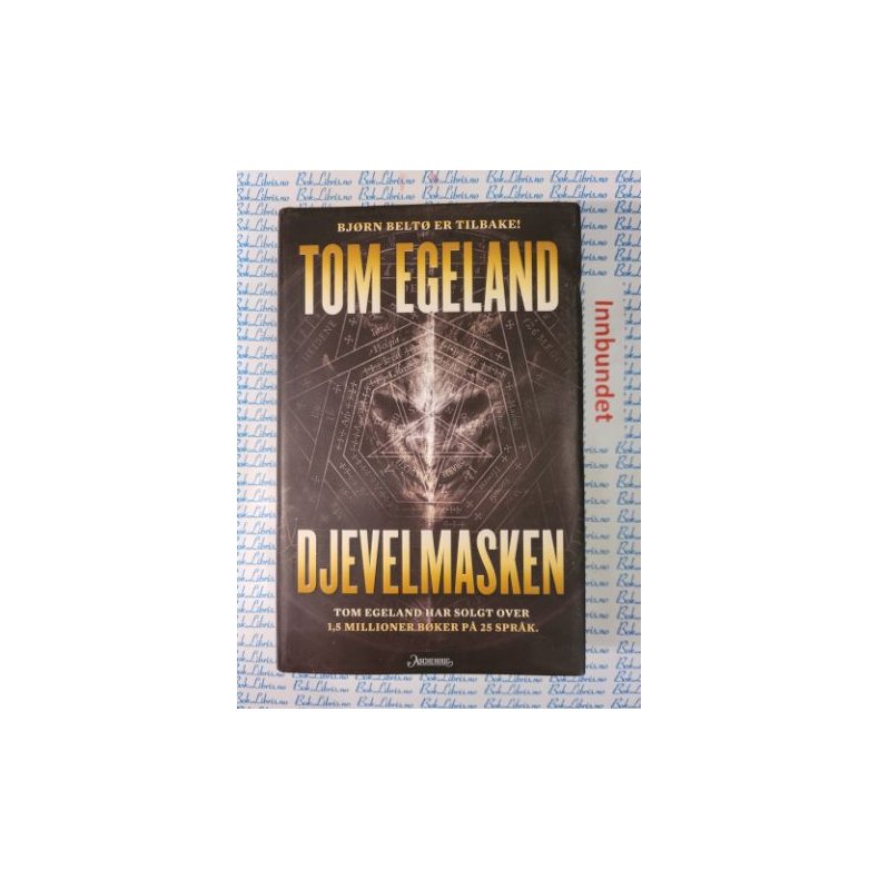 Tom Egeland - Djevelmasken (innbundet)