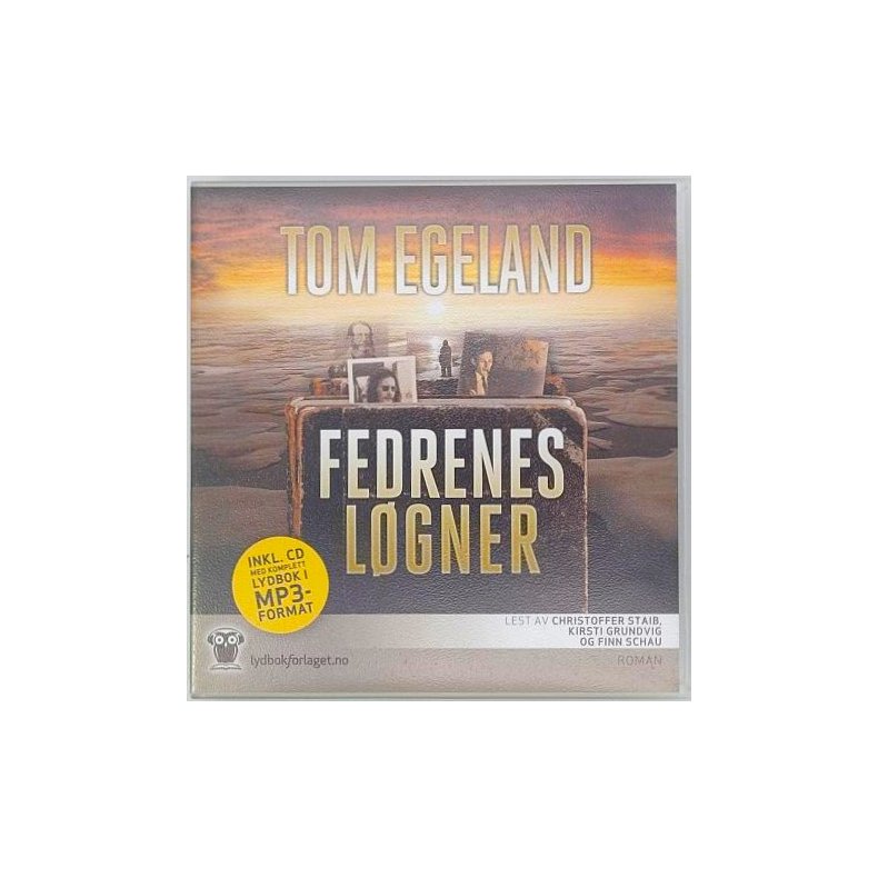 Tom Egeland - Fedrenes lgner (Lydbok og MP3) (Brukt)