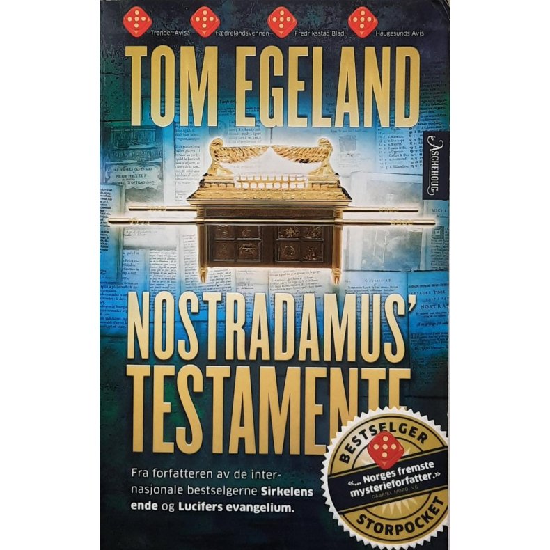Tom Egeland - Nostradamus testamente (Heftet)