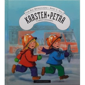 Tor �ge Bringsv�rd og Anne G. Holt - Karsten + Petra kj�rer brannbil (I)