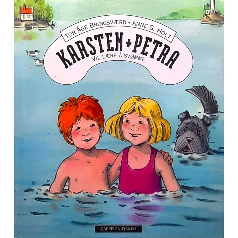Tor �ge Bringsv�rd og Anne G. Holt - Karsten + Petra vil l�re � sv�mme