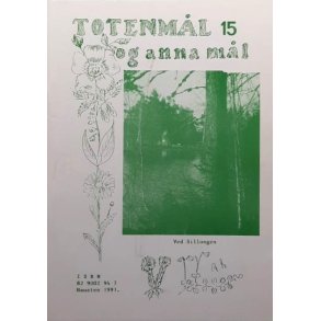 Toten M�llag - Totenm�l og anna m�l 15 (Heftet)
