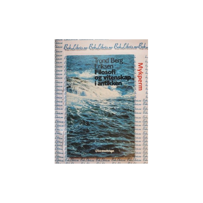 Trond Berg Eriksen - Filosofi og vitenskap i antikken