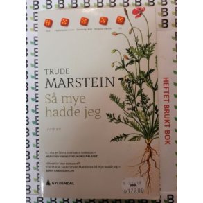 Trude Marstein - S mye hadde jeg (Heftet)