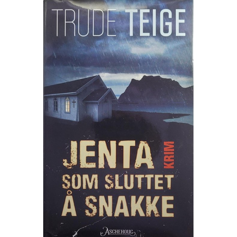 Trude Teige - Jenta som sluttet  snakke (Signert)