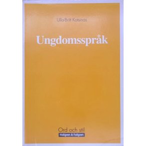 Ulla-Britt Kotsinas - Ungdomssprk (Heftet)