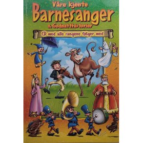 Vre kjente barnesanger og godnatthistorier (Innb.)