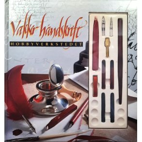 Vakker h�ndskrift - Hobbyverkstedet - Bruktbok - Innbundet