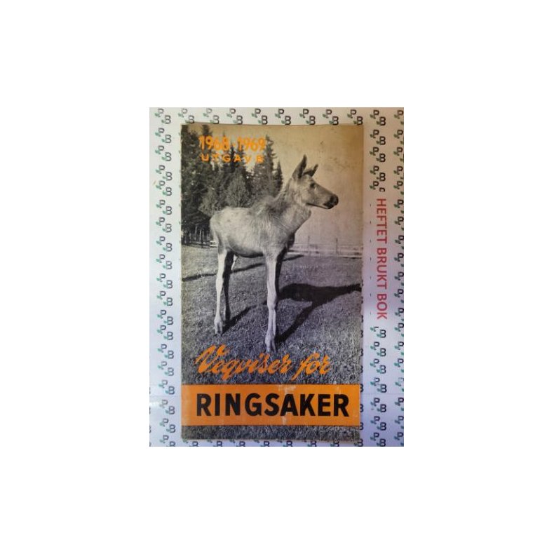 Vegviser for Ringsaker 1968-1969 utgave