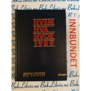 Hvem hva hvor 1989