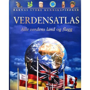 Verdensatlas - Alle verdens land og flagg